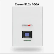 Crown 51.2v 100A Lithium ion battery IP30 Rating